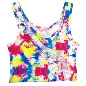 Colorful Tie-Dye Tank Top